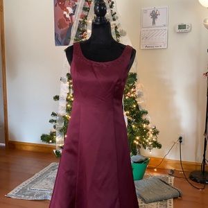 Plum/red formal dress